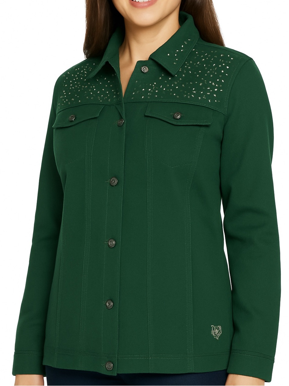 236. NWT WOMENS QUACKER FACTORY XL DETAIL JACKET